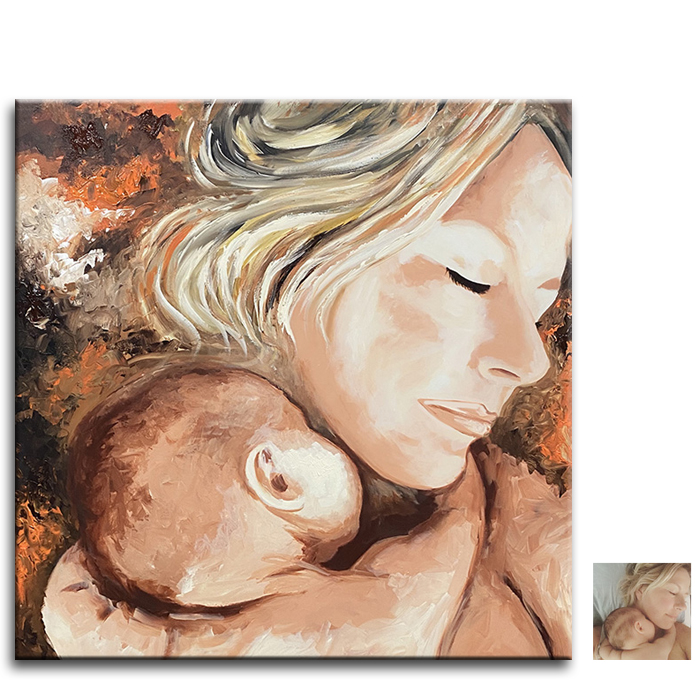 schilderij_familie_LATEN_SCHILDEREN_VAN_FOTO_DOOR_ZENON_SCHILDER